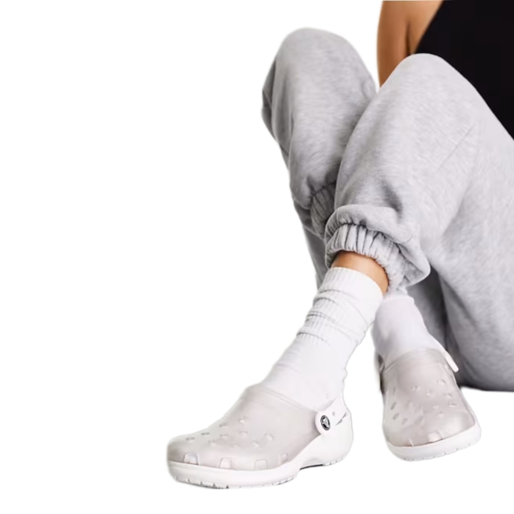 Crocs Comfort Classic Translucent Clogs - image 2